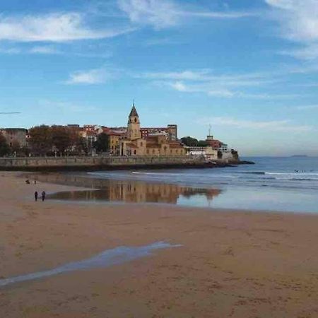 Apartamento A 100Metros De La Playa De San Lorenzo 希洪 外观 照片